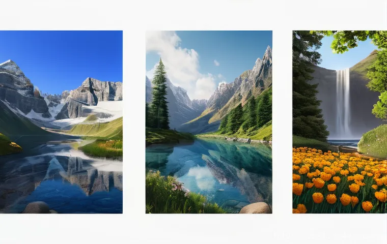 기후 변화에 대한 생물 다양성 보전의 중요성 - Here are three image prompts in English, designed to be detailed and adhere to the specified safety ...
