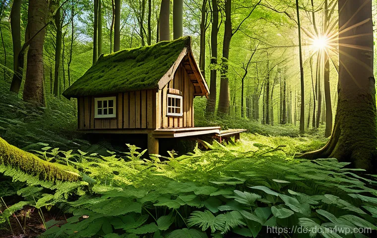 기후 변화에 대한 생물 다양성 보전의 중요성 - Prompt 1: A Vibrant German Forest Ecosystem**