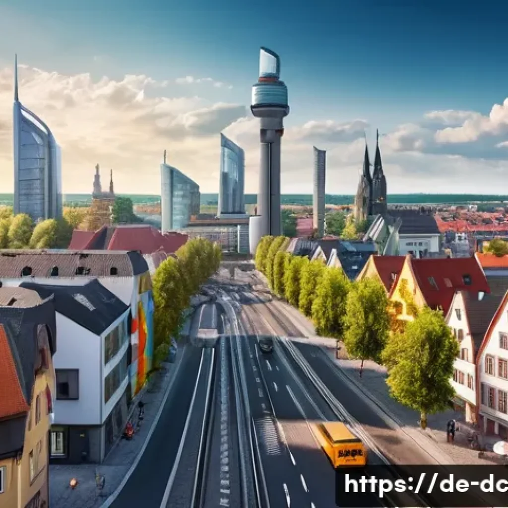 생태계 보전을 위한 법적 프레임워크 - **Prompt: Sustainable German City of the Future**
"A vibrant, panoramic view of a highly sustain...
